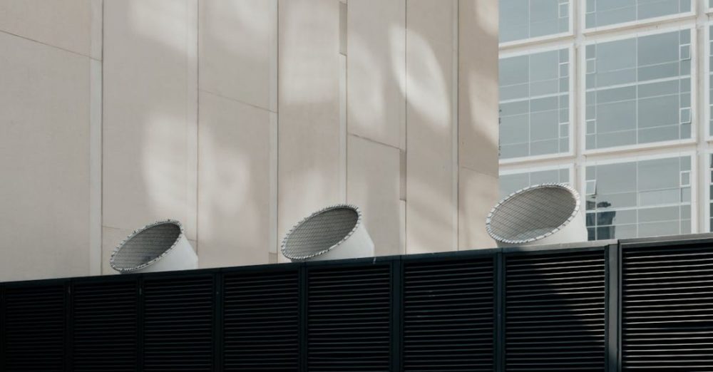 Aeration - Ventilation system on roof of building